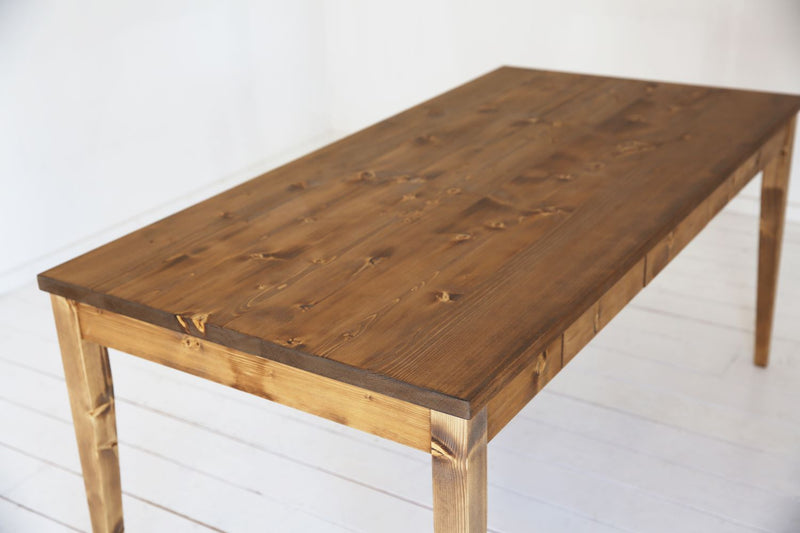 ダイニングテーブル 食卓 引き出し 天然無垢材 幅160cm 無垢