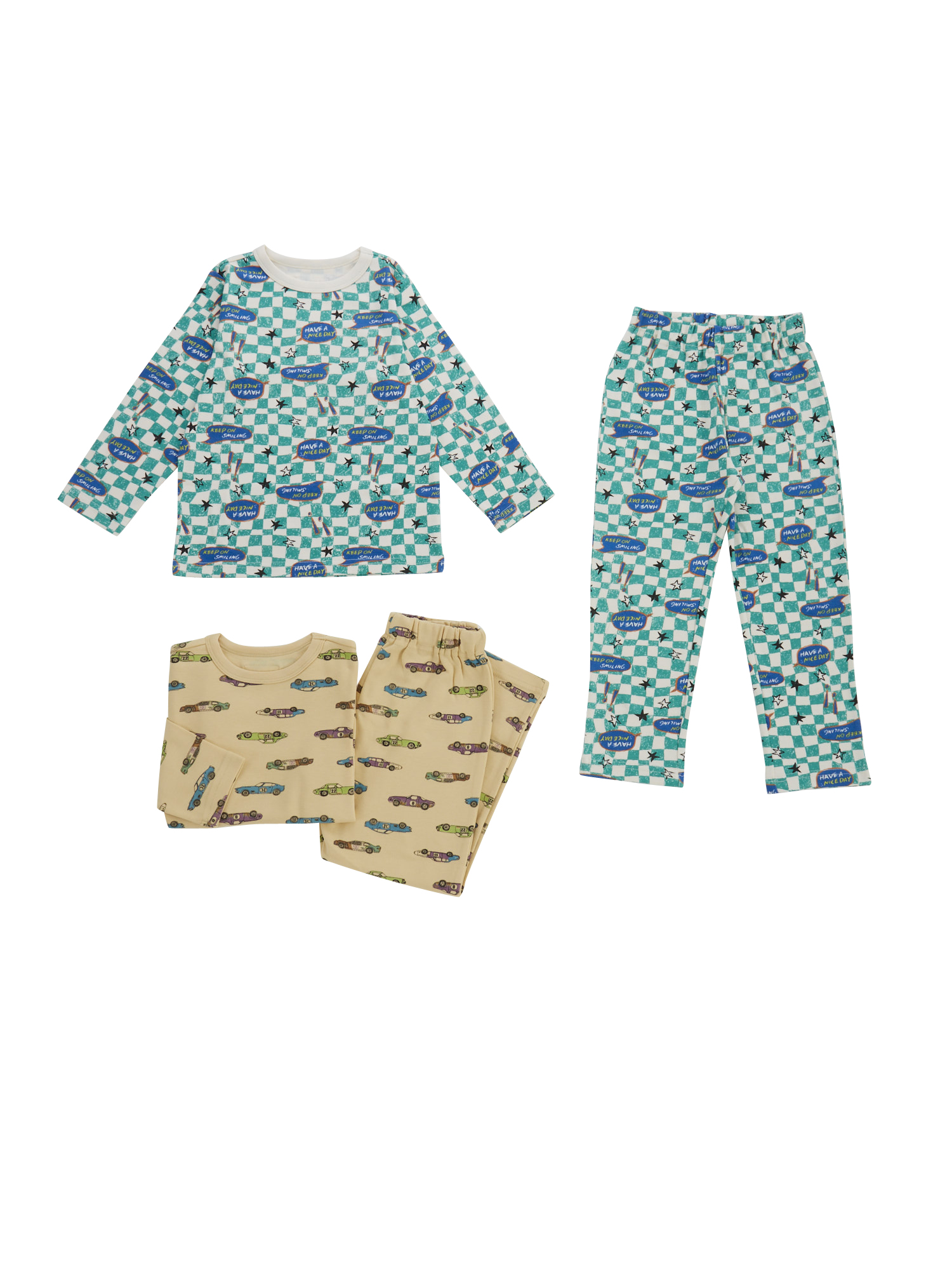 BOY'Sｿｳｶﾞﾗ長袖ﾊﾟｼﾞｬﾏ | 子供服のオーシャン＆グラウンド