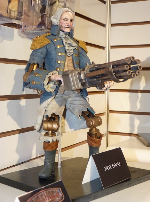 NY TOY FAIR: New Motorized Patriot Action Figure from BioShock