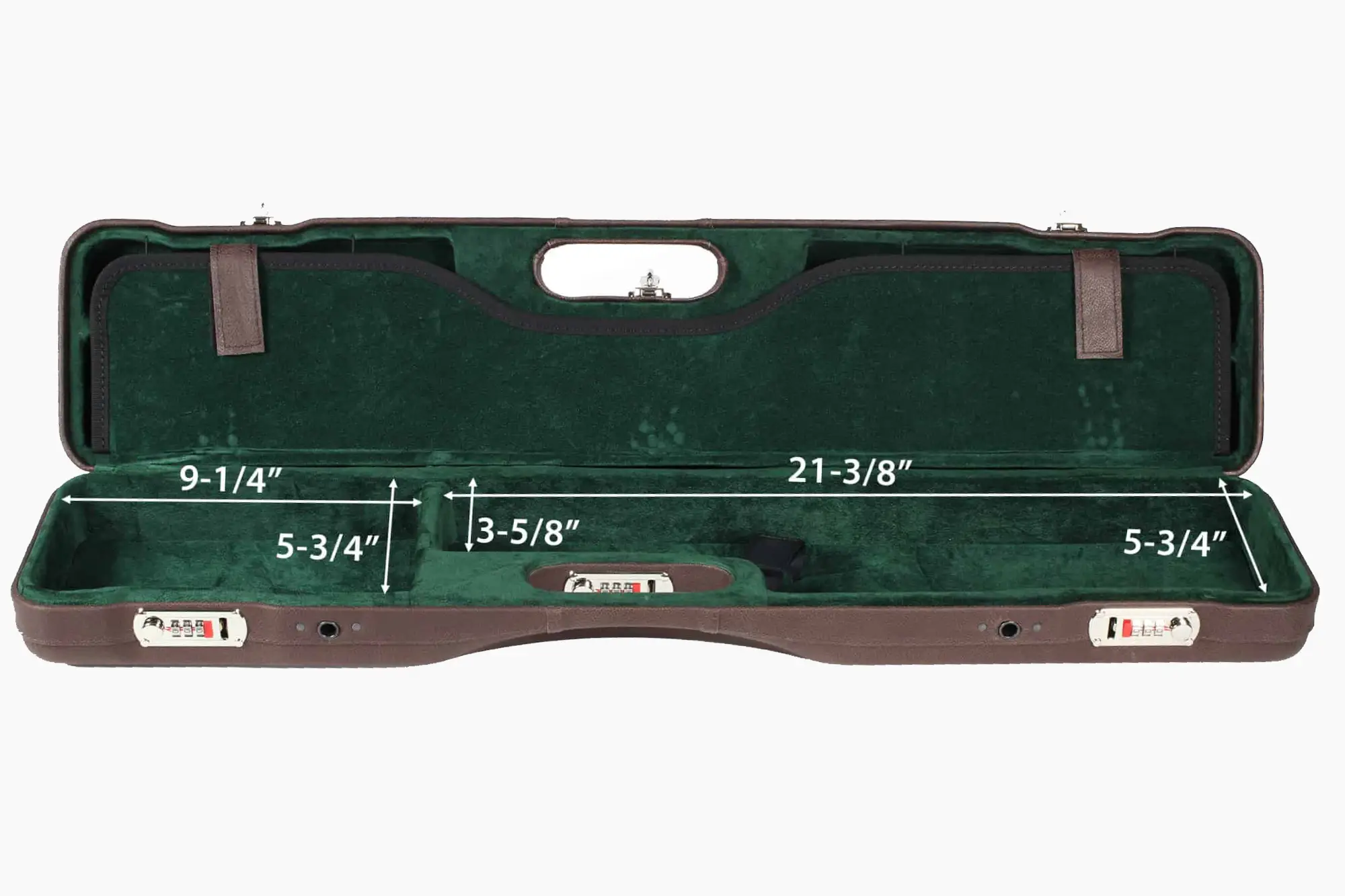 Negrini 16405PL Over Under Shotgun Hard Case