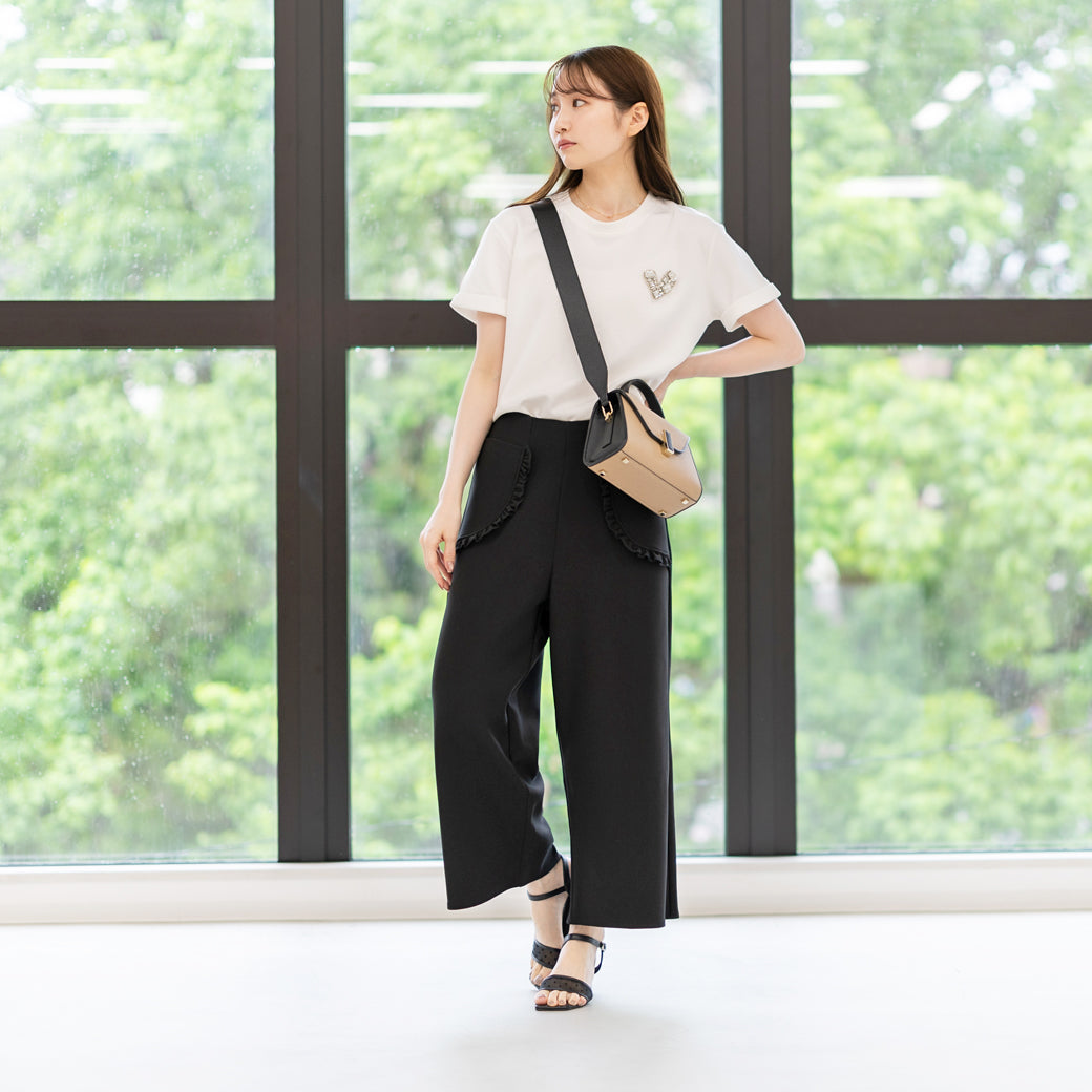 フリルポケットハイストレッチパンツ – Neigeオンラインストア