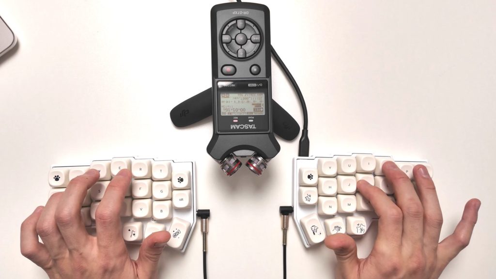 自作キーボード】Corne V4 Cherryコトコト化！キーキャップ交換で