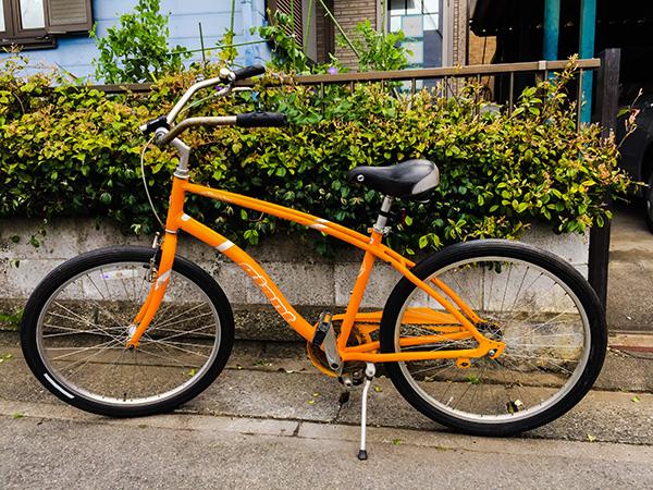 実家に転がっていたGIANTのビーチクルーザーを修理してみた結果