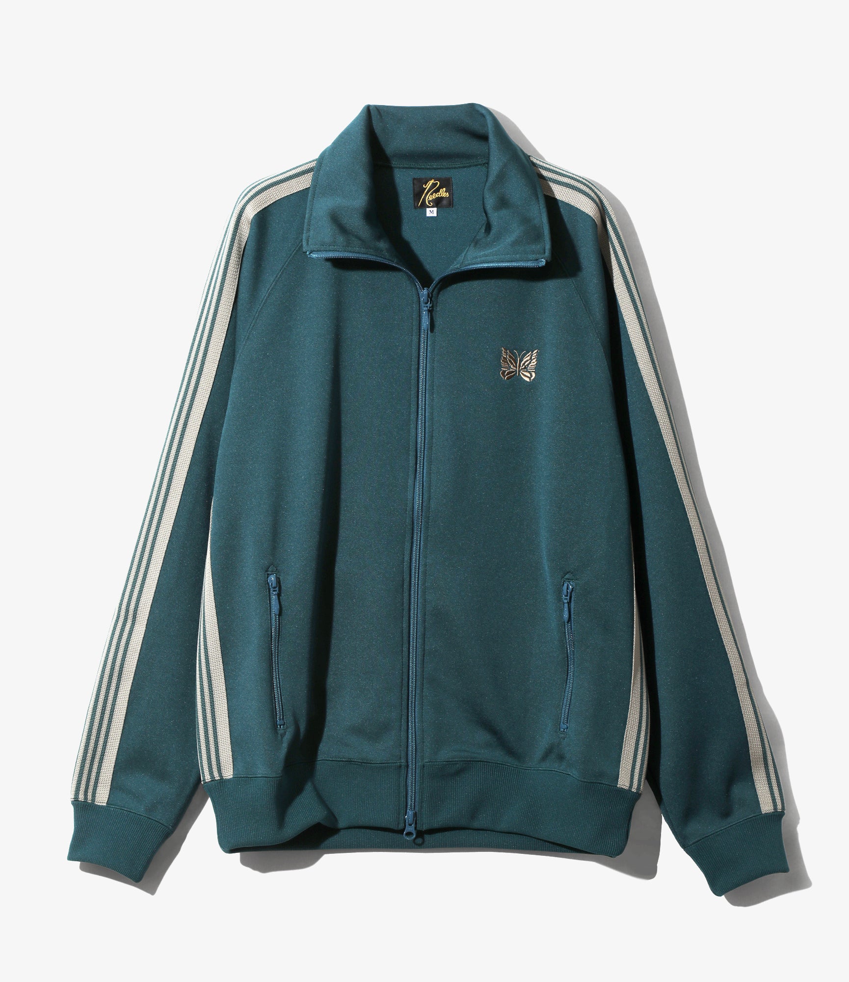 Needles - Track Jacket - Green - Poly Smooth | Nepenthes America