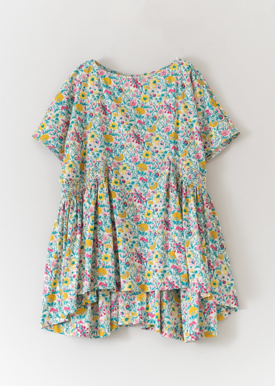 Liberty Print Shirring Blouse | Pasand by ne Quittez pas | パサン