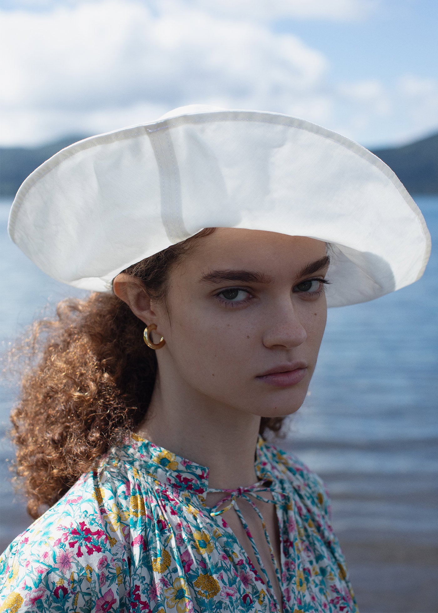 Liberty Print Shirring Sleeveless Dress | Pasand by ne Quittez pas