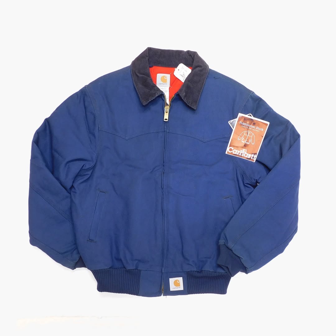 2000's Deadstock Carhartt J13 Duck Santa Fe Jacket Assembled in