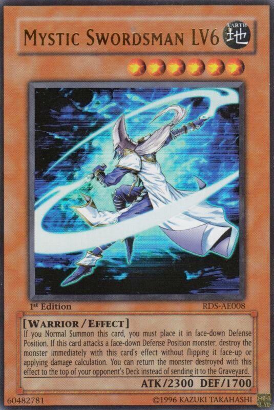 Mystic SwordsmanLV6/ミスティック・ソードマン LV6 - シングルカード