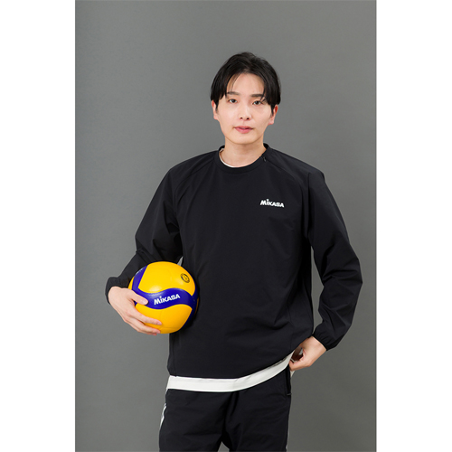 長袖ピステ ブラック Sサイズ 2611-BKS | MIKASA オンラインショップ