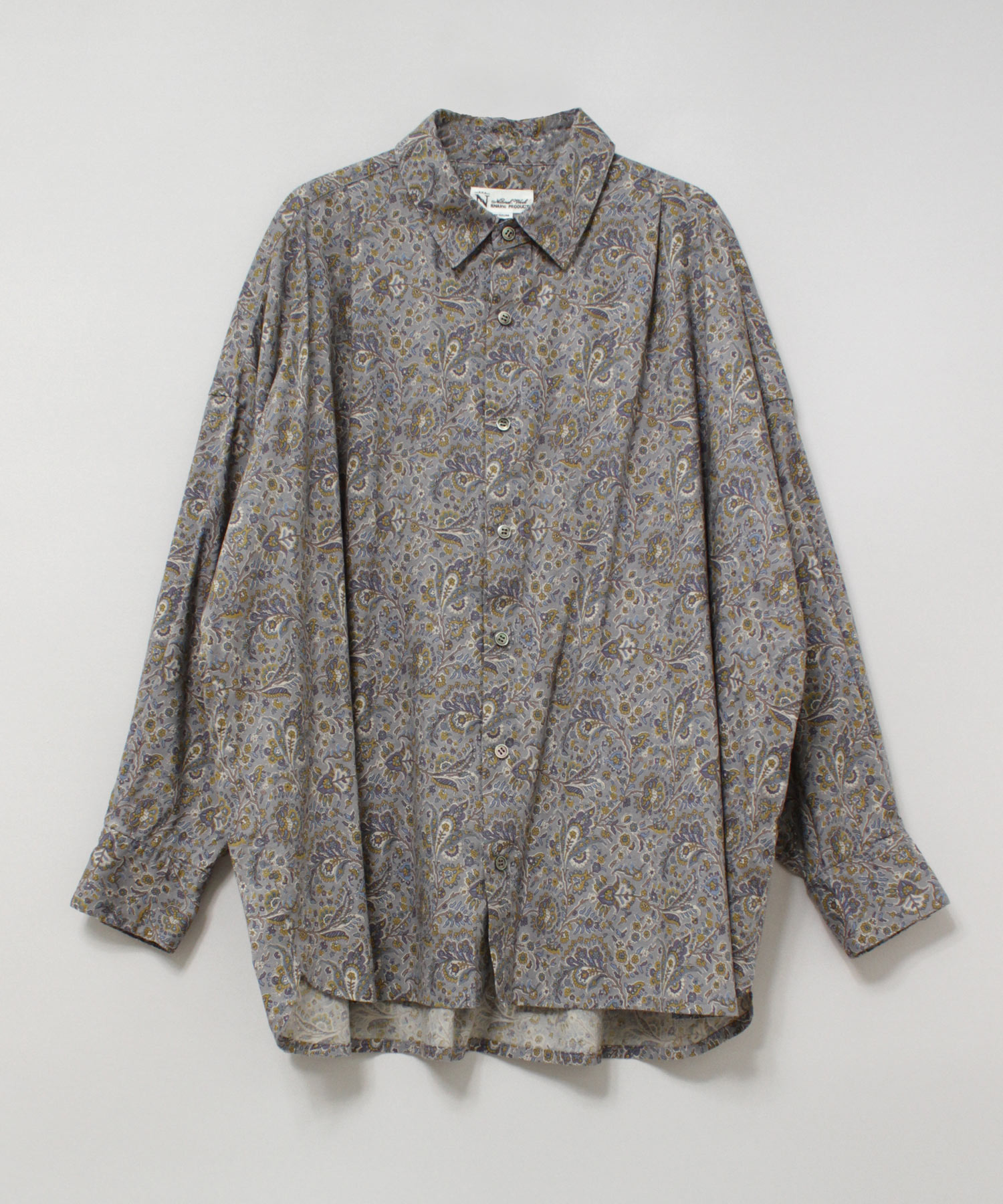 B2848 CRWペイズリーシャツ(M ブラック): トップス - RNA ONLINE STORE