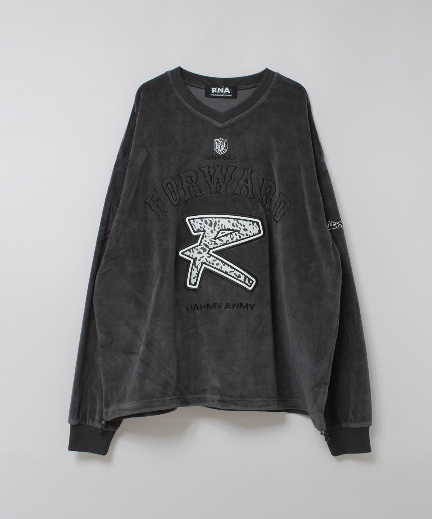 M2562 FORWARDロゴサッカーシャツ(M スミクロ): トップス - RNA ONLINE