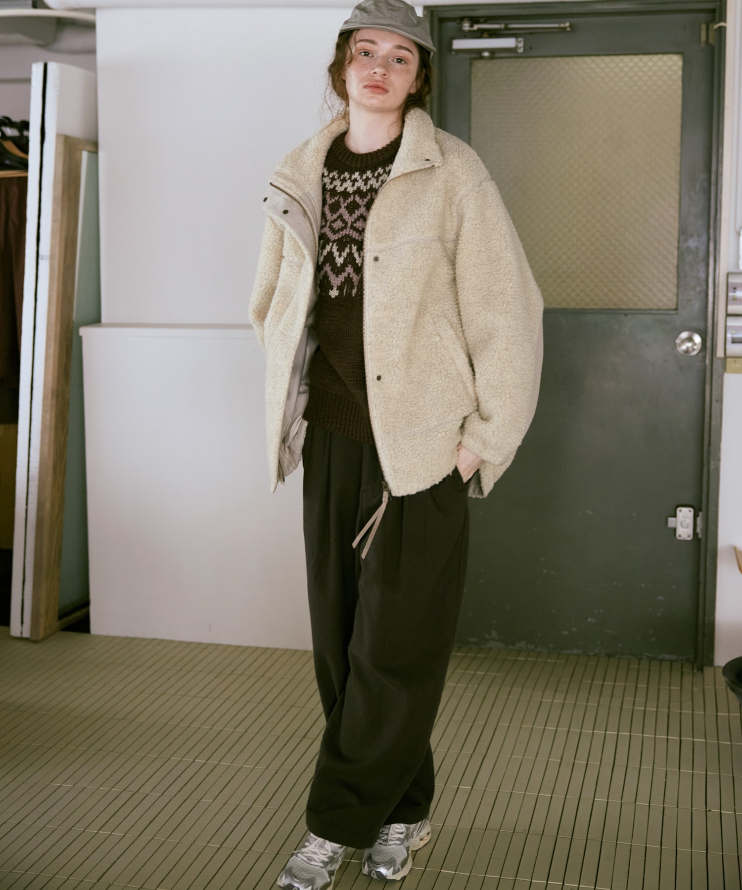 J2169 ウールボアブルゾン(F チャコール): アウター - RNA ONLINE