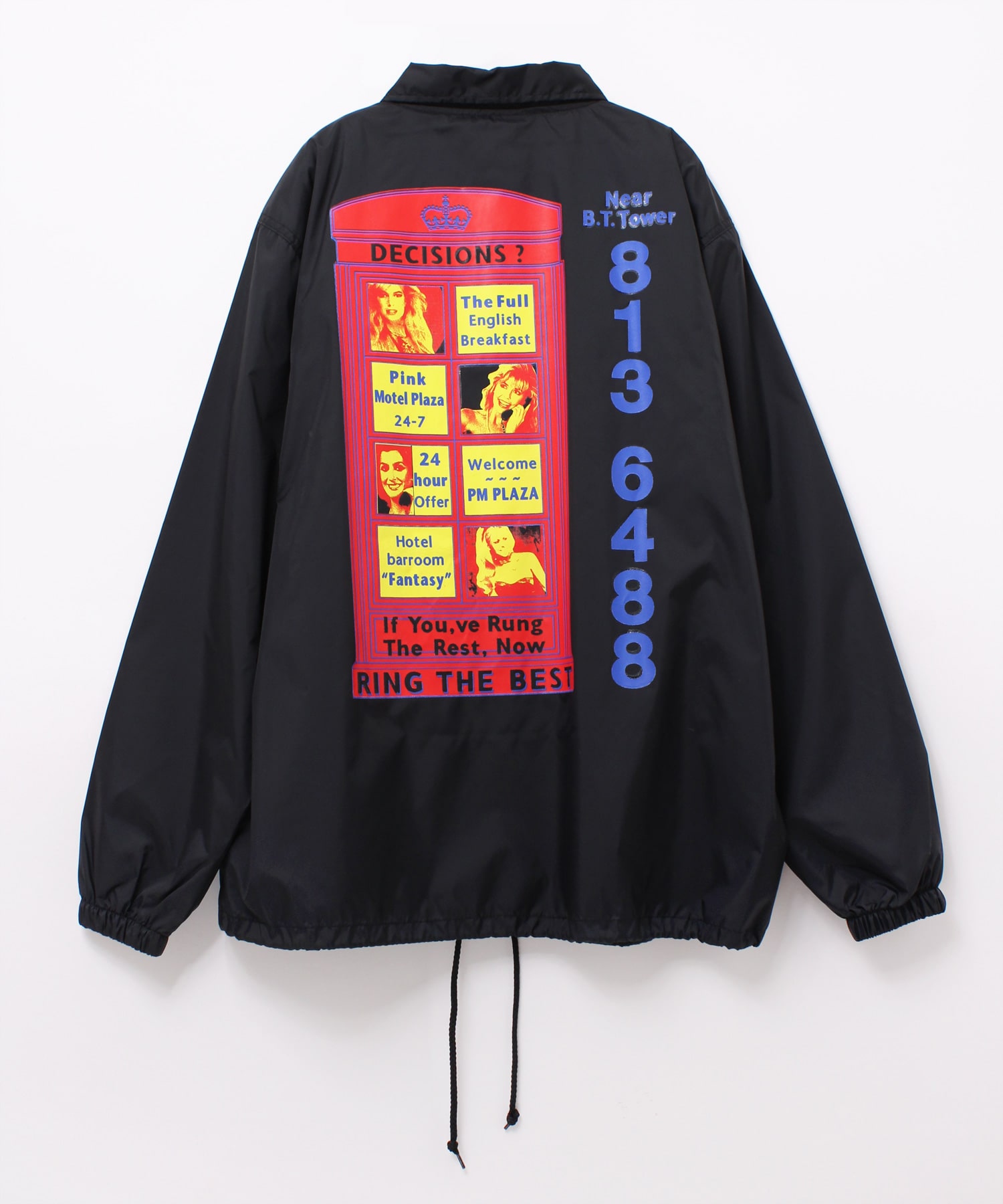 PINK MOTEL】J2044 PMコーチジャケット(M ピンク(NEW WORLD