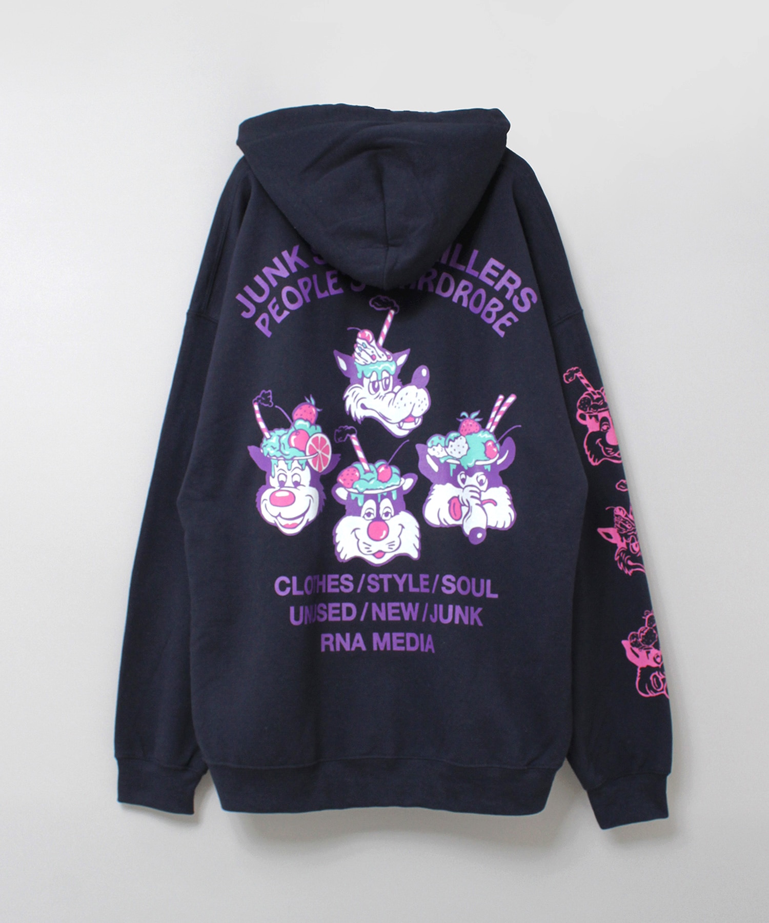 M2582 フローズンキャラパーカー(M アッシュグレー): トップス - RNA