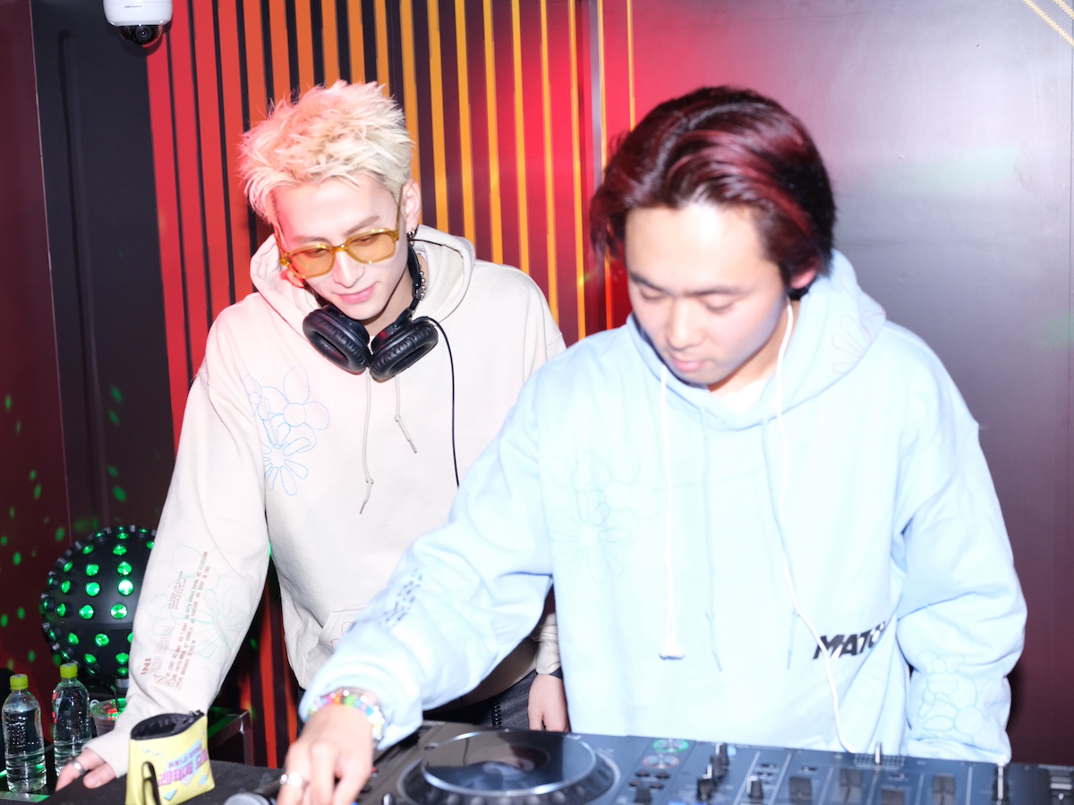 オカモトレイジ(OKAMOTO'S)と西洸人(INI)によるDJイベントINI「The pre