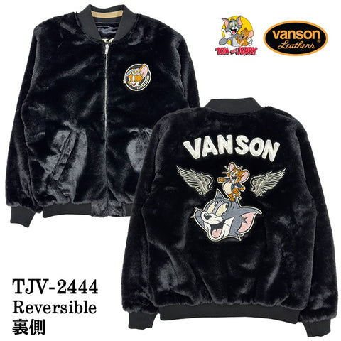 VANSON×TOM&JERRY バンソン トムとジェリー コラボ SKA リバーシブル