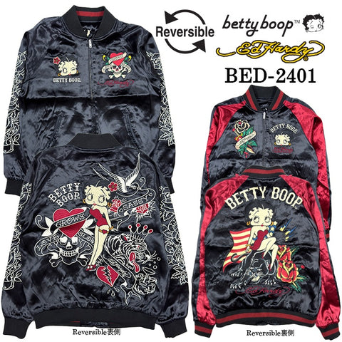 Ed Hardy×BETTY BOOP エドハーディー ベディ コラボ SKA 刺繍
