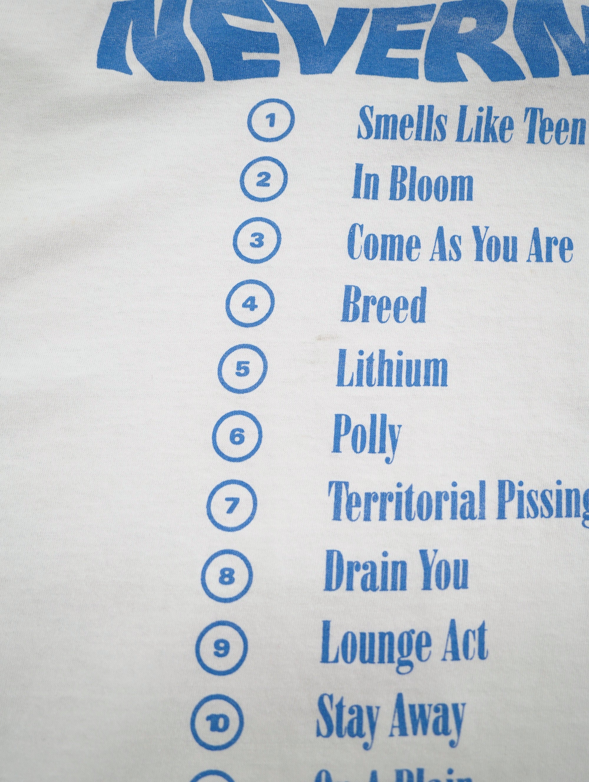 90s NIRVANA NEVERMIND tee – NEVERKNOWS