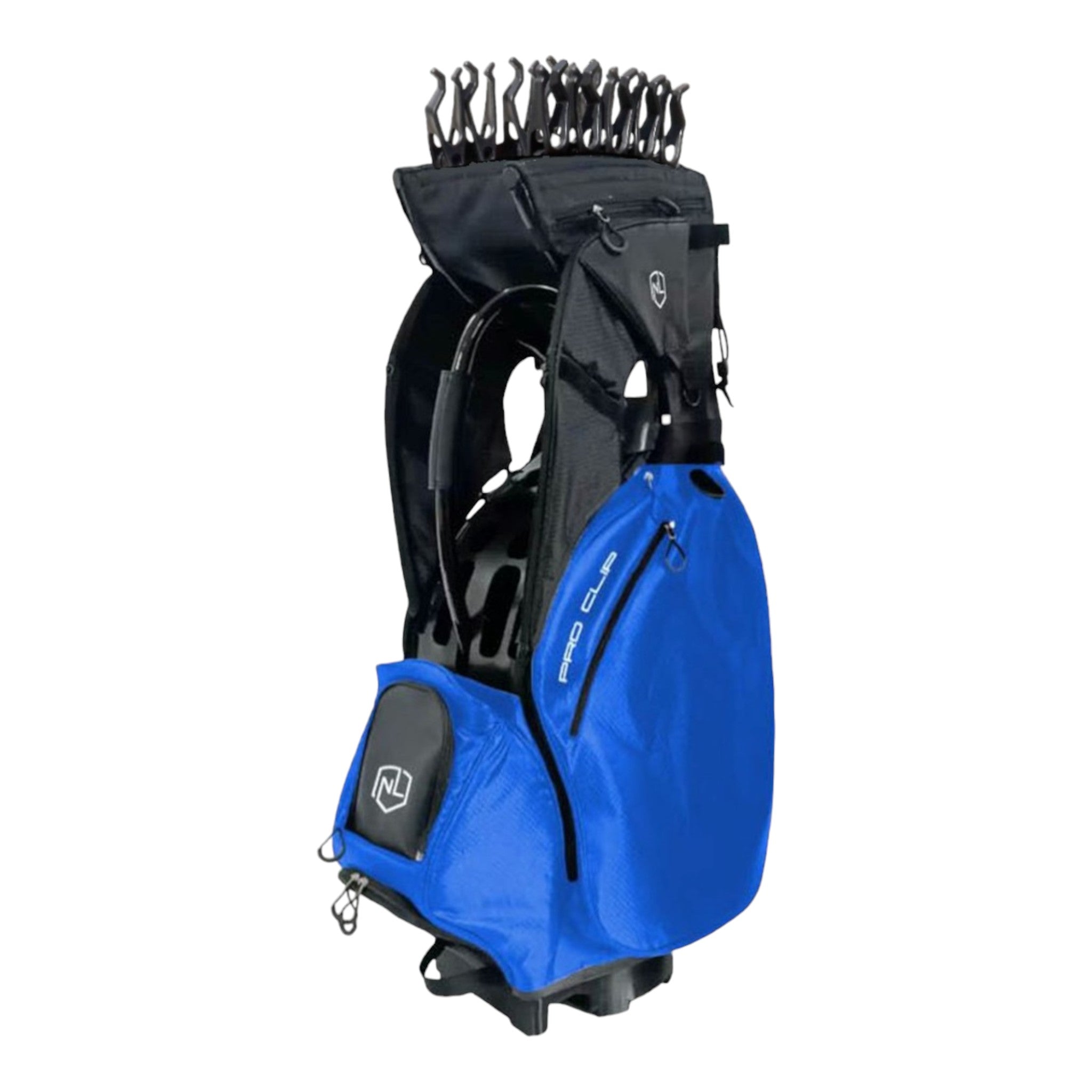 PRO CLIP C2 Utility Golf Cart Bag - 18 Pockets, Durable Nylon