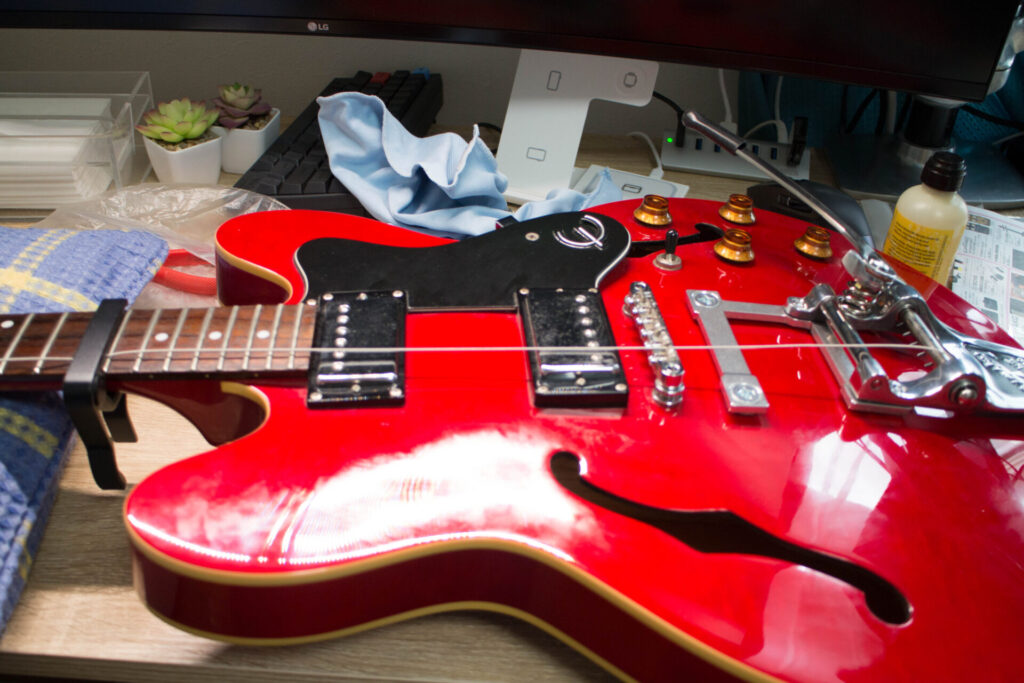 トレモロを自分で装着！】Bigsby B7とVIBRAMATEをES-335へ取り付けて