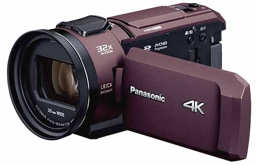 新センサーや新レンズで画質向上、パナソニックが4Kビデオカメラ