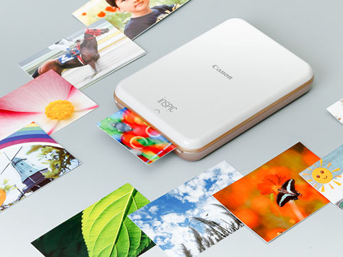シール式で便利、キヤノン小型フォトプリンター「iNSPiC」レビュー
