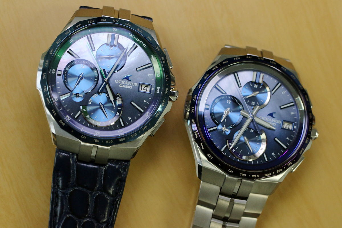 カシオ2020年秋冬の時計新製品を実機写真で！ 「OCEANUS」編 | マイ