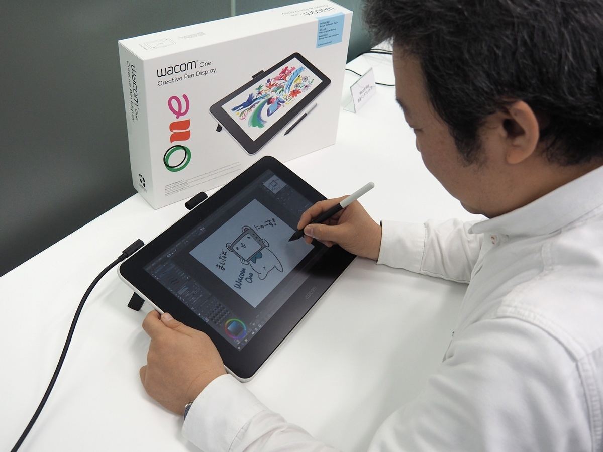 ワコムから4万円台の液晶ペンタブレット、安くても実力しっかり | マイ