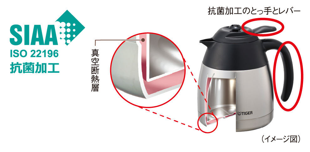 タイガー、8杯サイズの大容量コーヒーメーカー ドリップバッグにも対応