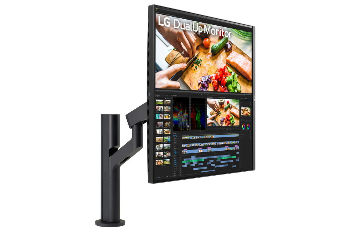LG、縦に長い“16:18”ディスプレイ「DualUp Monitor 28MQ780-B」を日本
