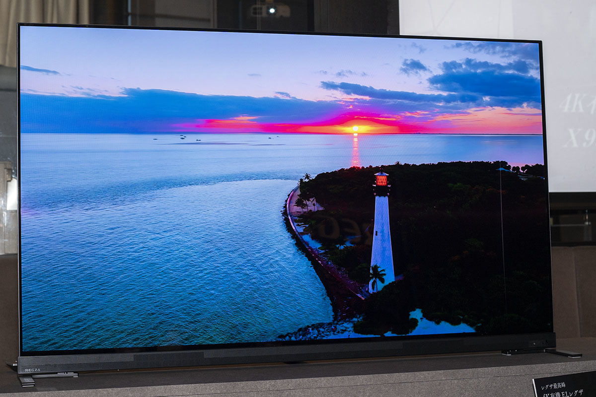 最上位4K有機EL REGZA「X9900L」登場。REGZA初のミニLEDテレビも