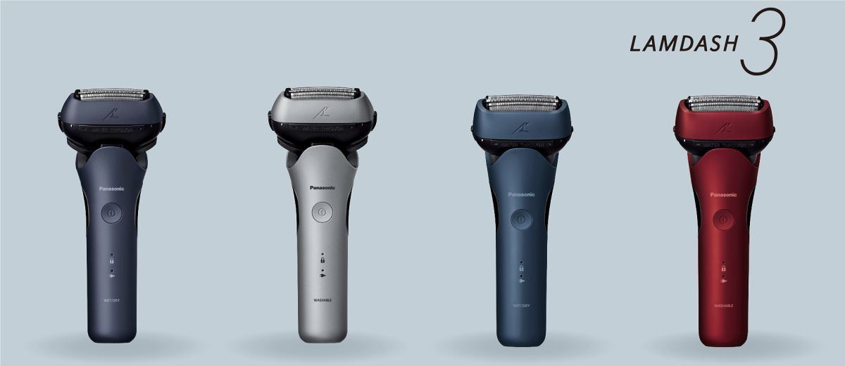 パナソニック、スキンケアシェーバーと3枚刃「ラムダッシュ」を一新