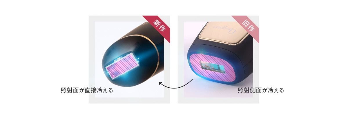 10歳以上の子どもや高齢者にも使える、肌負担を抑えた家庭用脱毛器