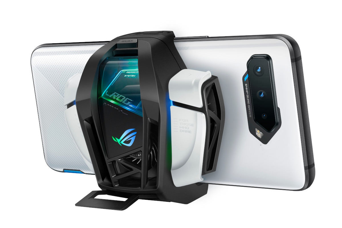 ASUS、ゲーミングスマホ「ROG Phone 5／5s」用の新型外付け冷却