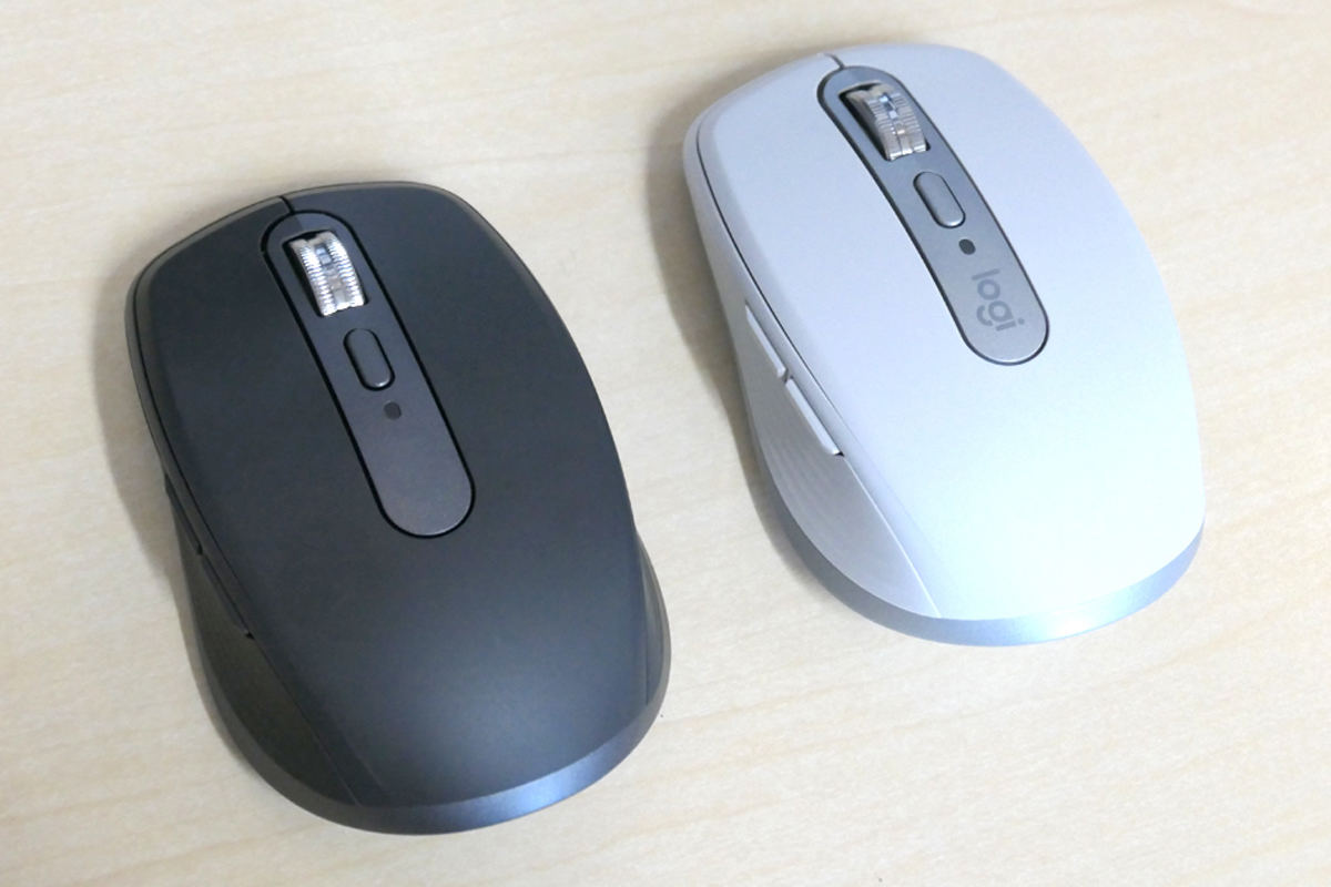 ロジクール、静音スイッチ搭載の小型高性能マウス「MX ANYWHERE 3S