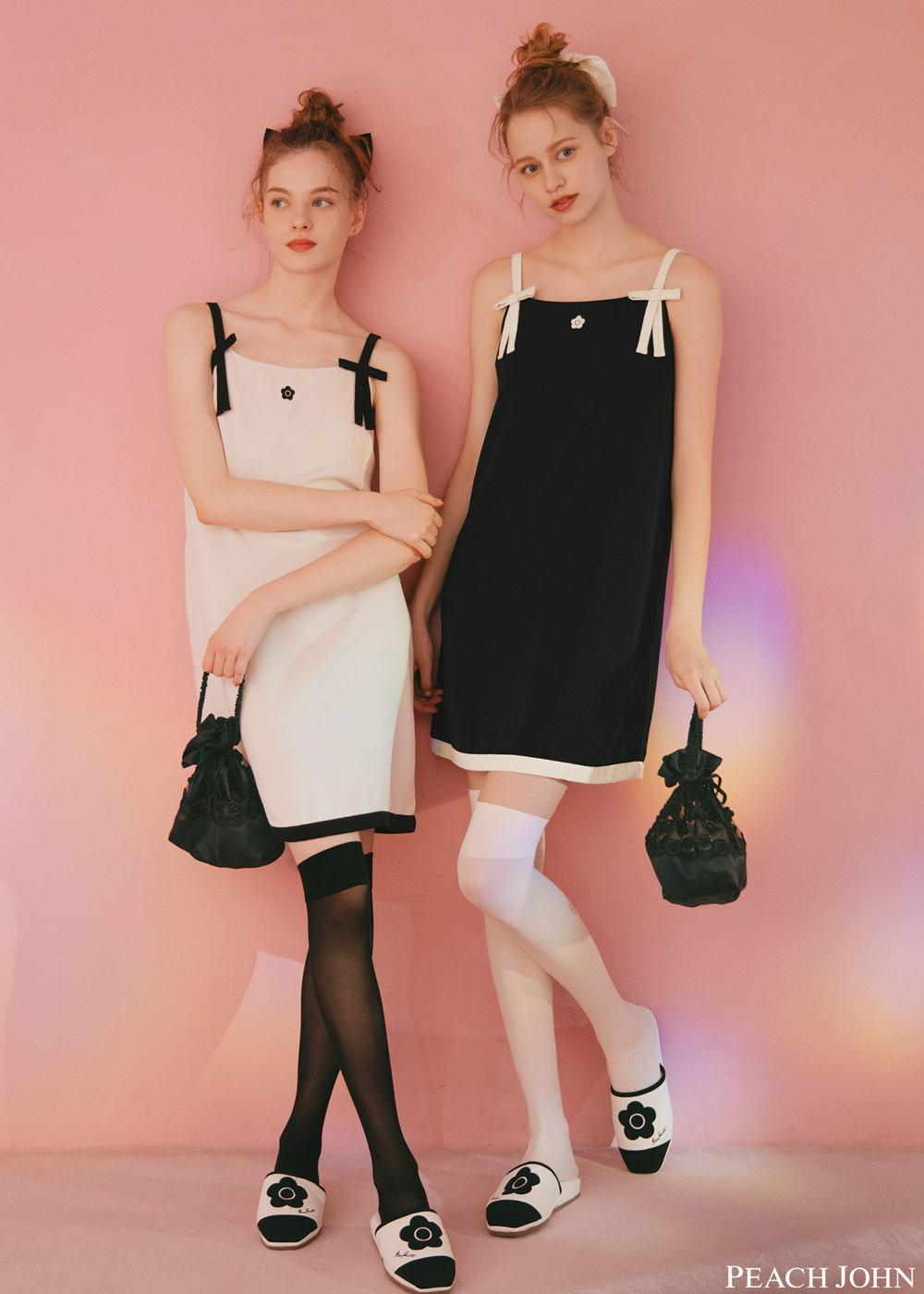 PEACH JOHNがマリークヮントとコラボ! レトロフェミニンなランジェリー