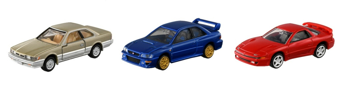 タカラトミー「トミカプレミアム」が10周年 - 懐かしの10車種が復刻