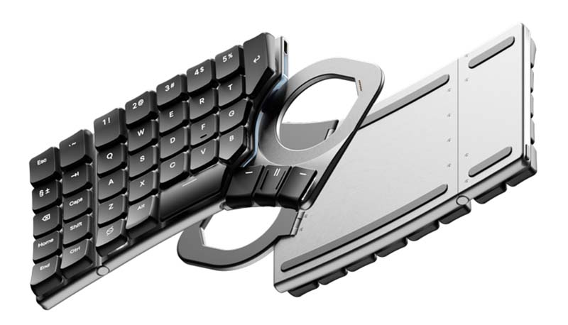 トラックボールも装着可能！ カスタマイズできる左右分割キーボード