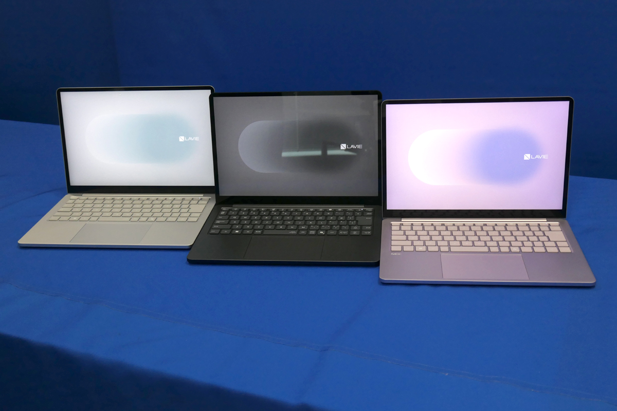 NEC、YouTube番組「Nontitle」とコラボした若年向け13.3型ノートPC