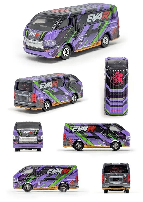 トミカ「エヴァRT初号機 トヨタ ハイエース」、予約受付を開始