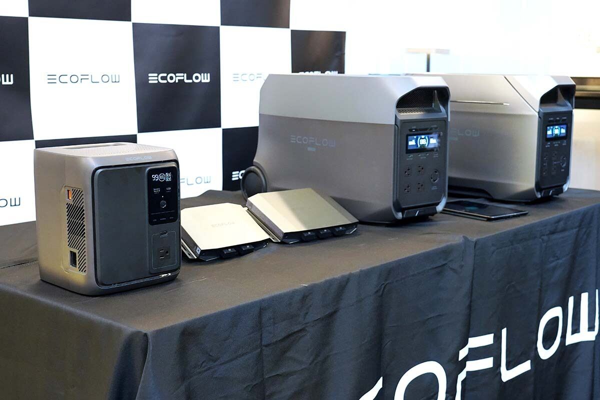 EcoFlow、キューブ型デザインのコンパクトなポータブル電源「DELTA 3