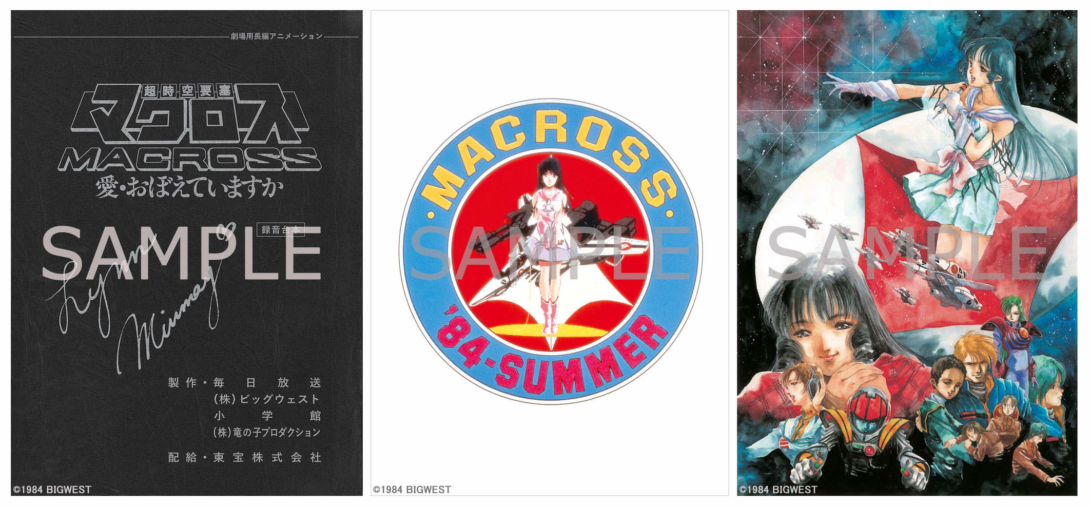 劇場版『超時空要塞マクロス 愛・おぼえていますか』4Kリマスター版が