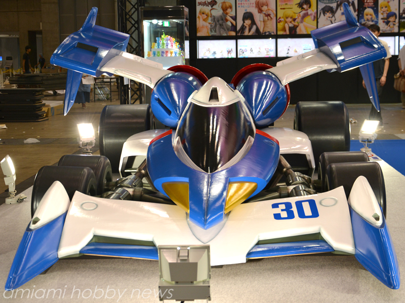 新世紀GPXサイバーフォーミュラ』実物大スーパーアスラーダがWF2015夏