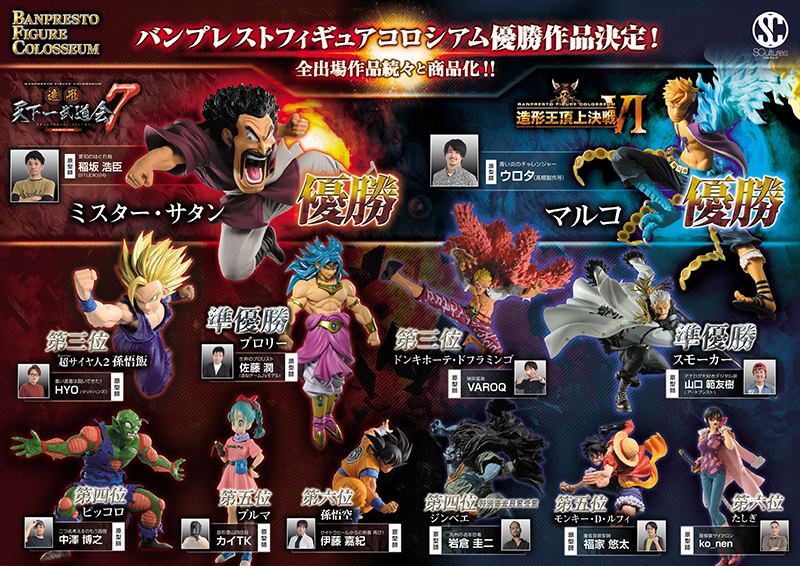 トピックス】最高の原型師によるフィギュアコレクション！「BANPRESTO