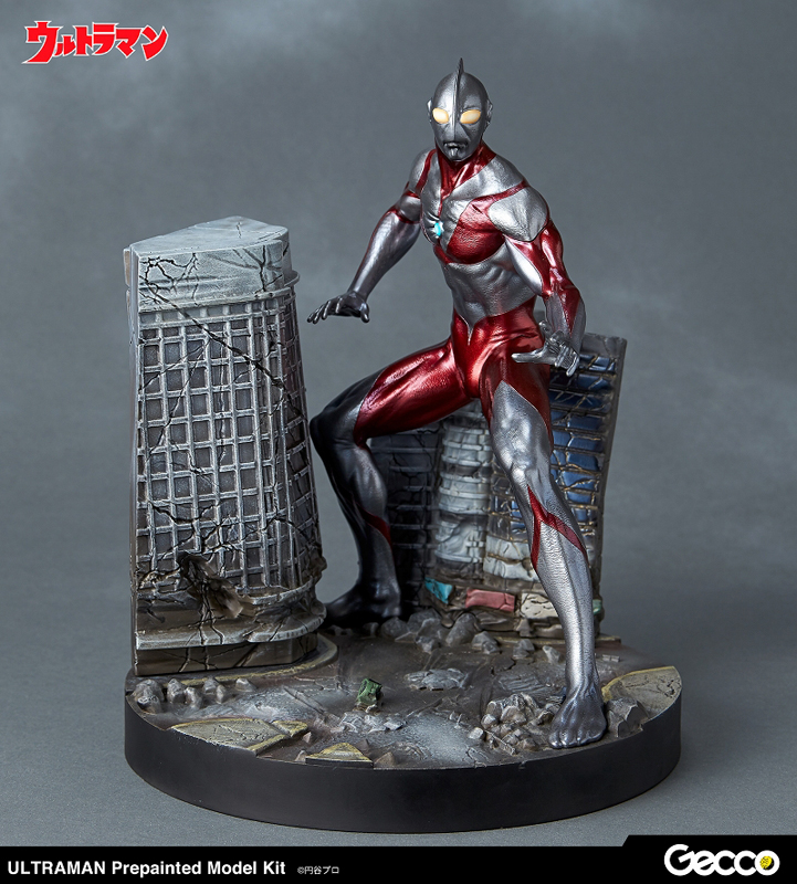 トピックス】Gecco新作『ウルトラマン』が彩色済みガレージキット