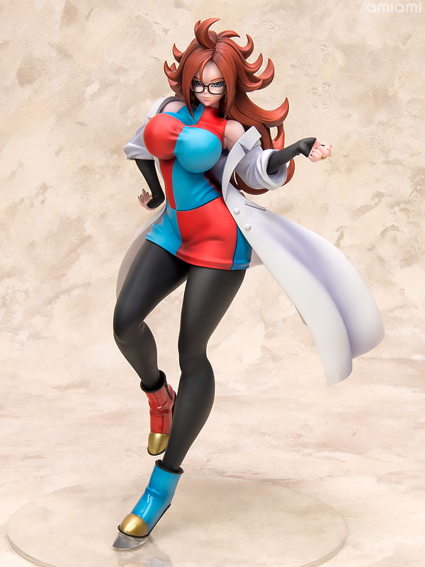 フォトレビュー】ドラゴンボールギャルズ 人造人間21号 完成品