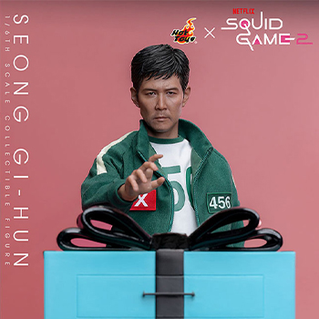 Netflix『イカゲーム』シーズン2より、「ソン・ギフン」がリアルな1/6