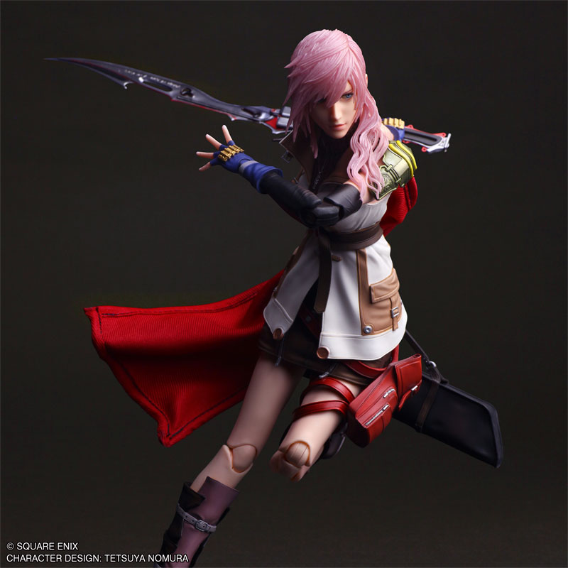FINAL FANTASY XIII』より、「ライトニング」がPLAY ARTS真シリーズに