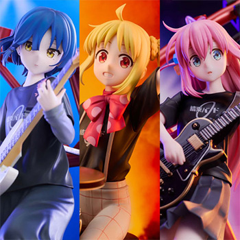 アニメ『ぼっち・ざ・ろっく！』より、結束バンドTシャツで演奏する