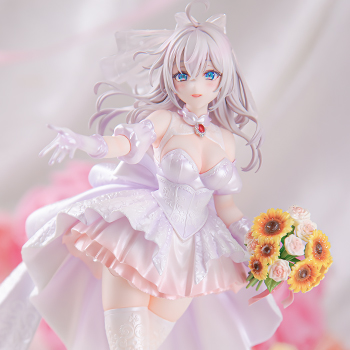 陰の実力者になりたくて！』より、アルファがドレス姿で1/7スケール